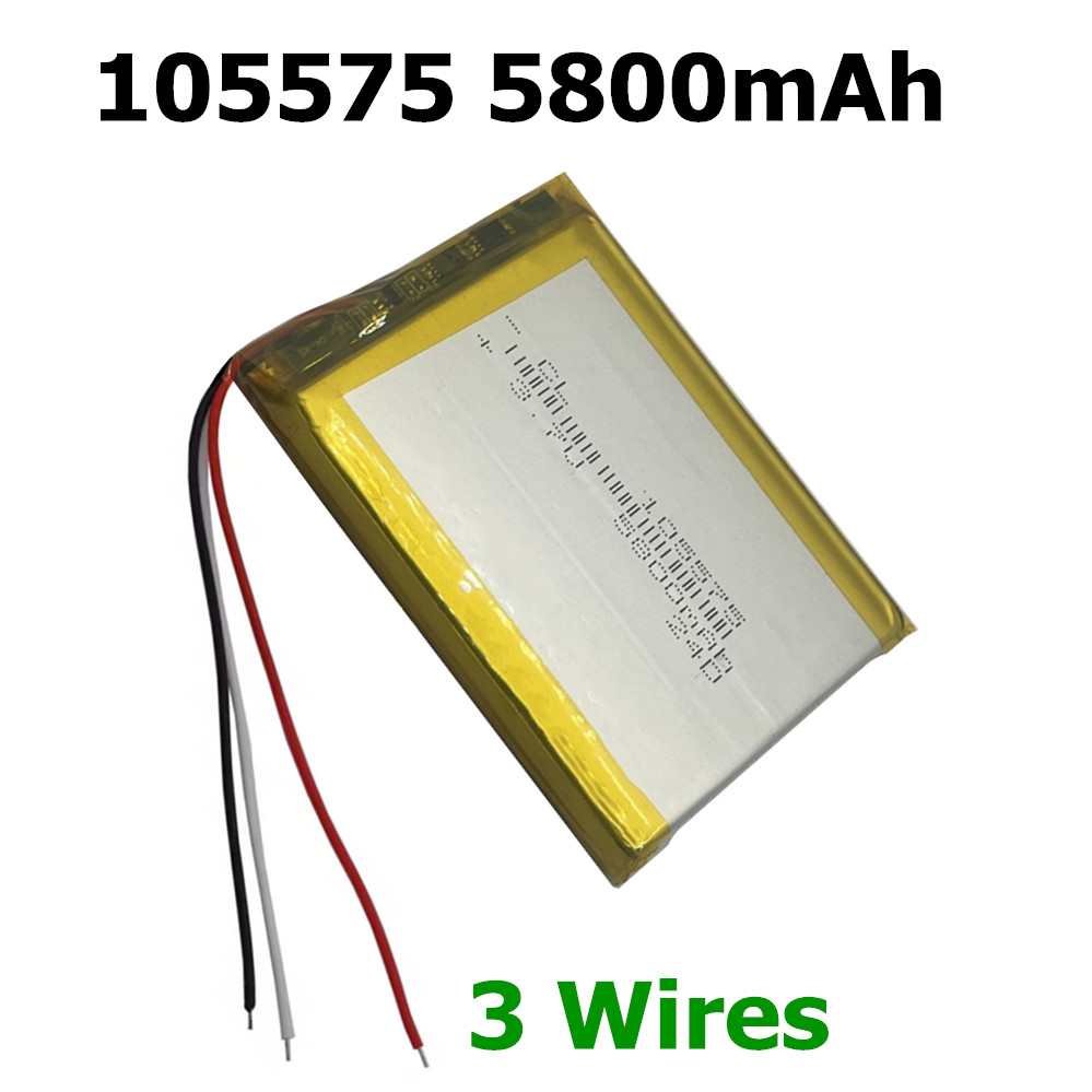 105575 5800mAh 3.7V Lithium Po - Diy Electronics Book reseña y precio