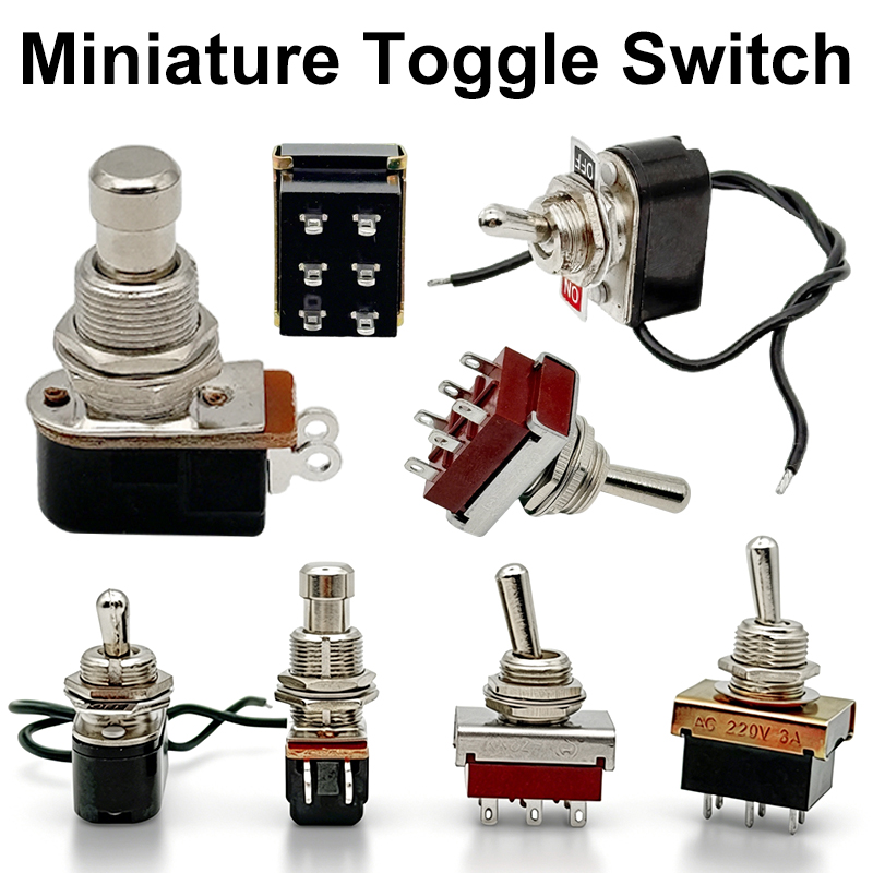 SPST Toggle Switch 12mm Cutout - Diy Electric Guitar Electronics reseña y precio