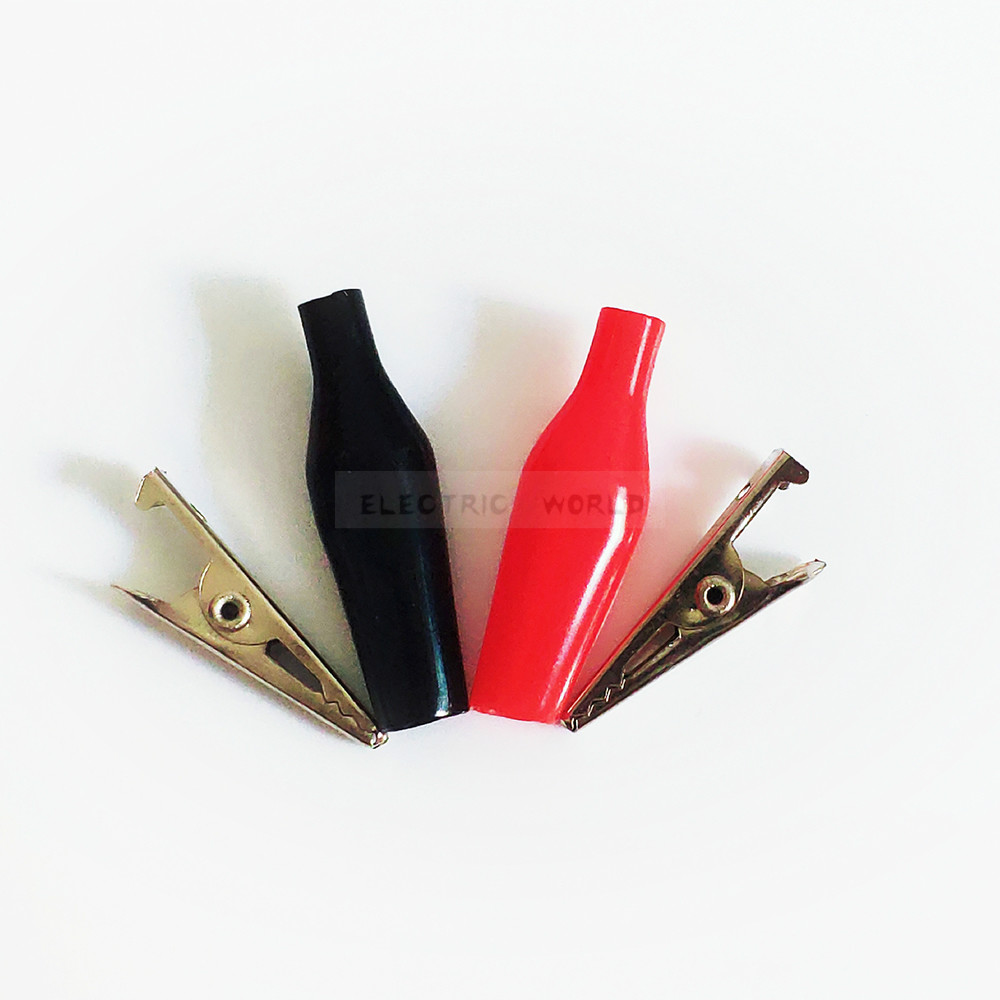 28mm Black and Red Crocodile C - Crocodile Clip Set reseña y precio