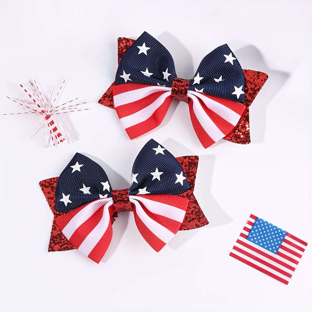A set of 2 cute glitter hairpi - Crocodile Clip Set reseña y precio