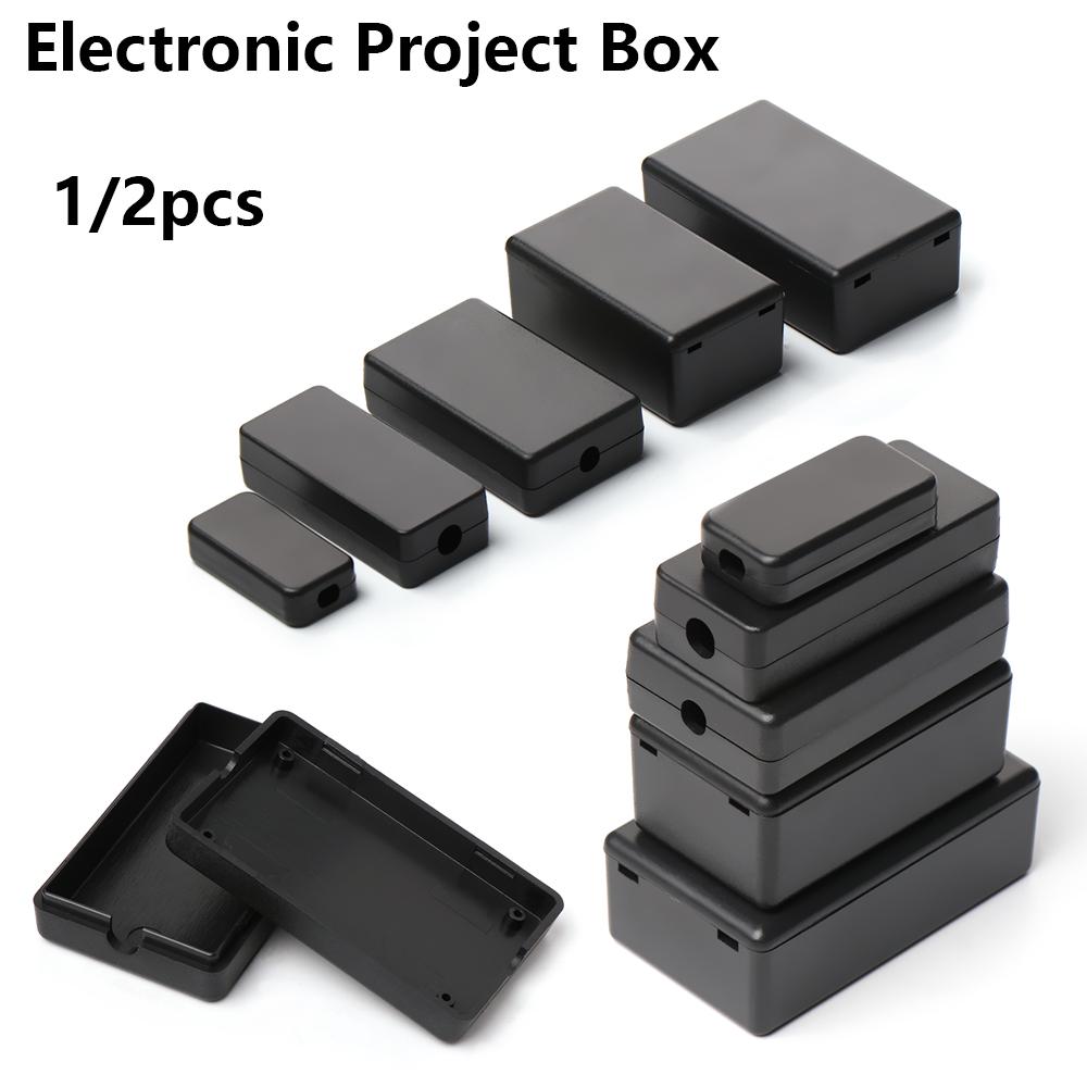 1/2pcs Plastic Waterproof Blac - Diy Electronics Supplies reseña y precio