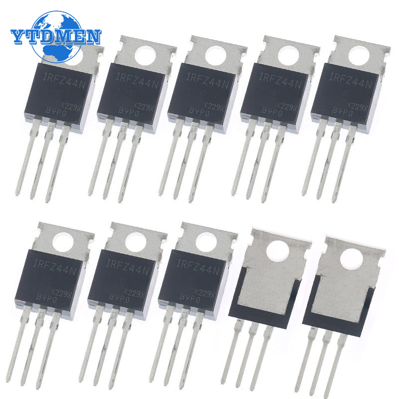 10PCS Mosfet IRFZ44N TO220 Tra - Mosfet Transistor Set reseña y precio