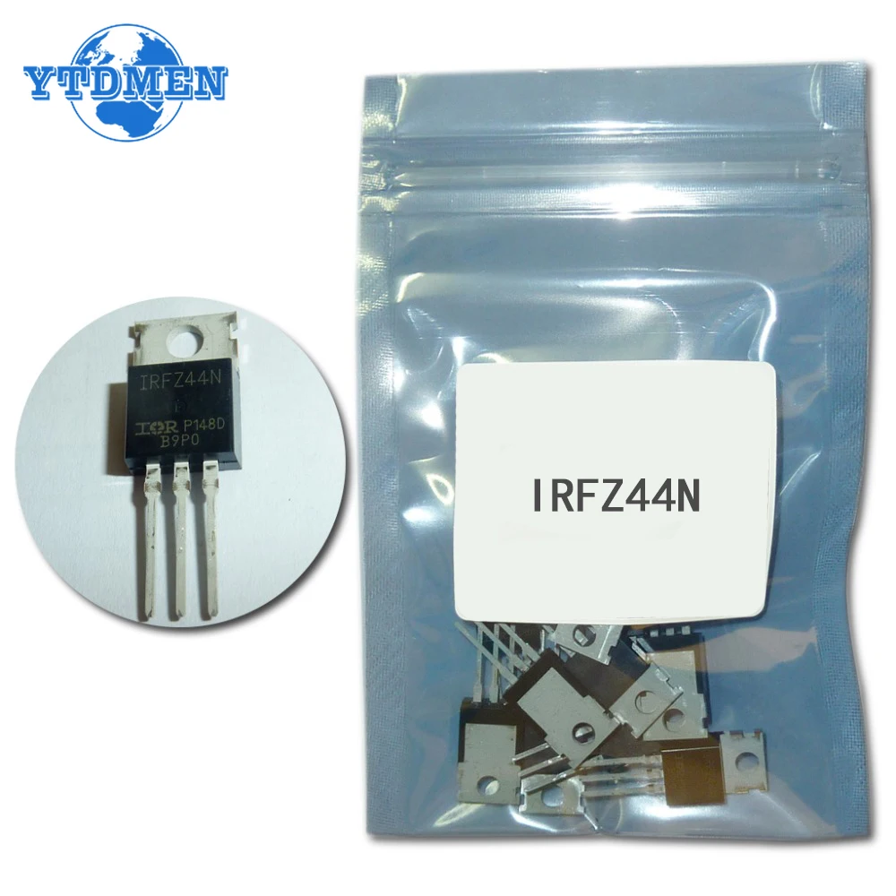 10PCS Mosfet IRFZ44N TO220 Tra - Mosfet Transistor Set reseña y precio