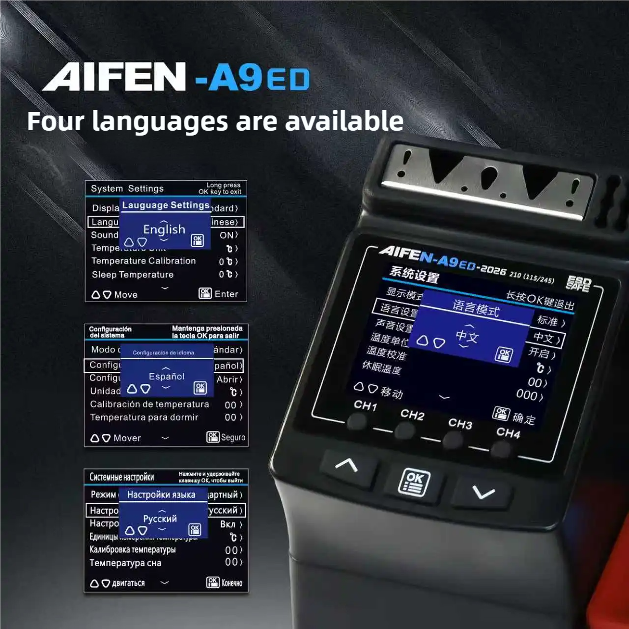 AIFEN A9ED Electronic Solderin - Diy Soldering Station No Electronics reseña y precio