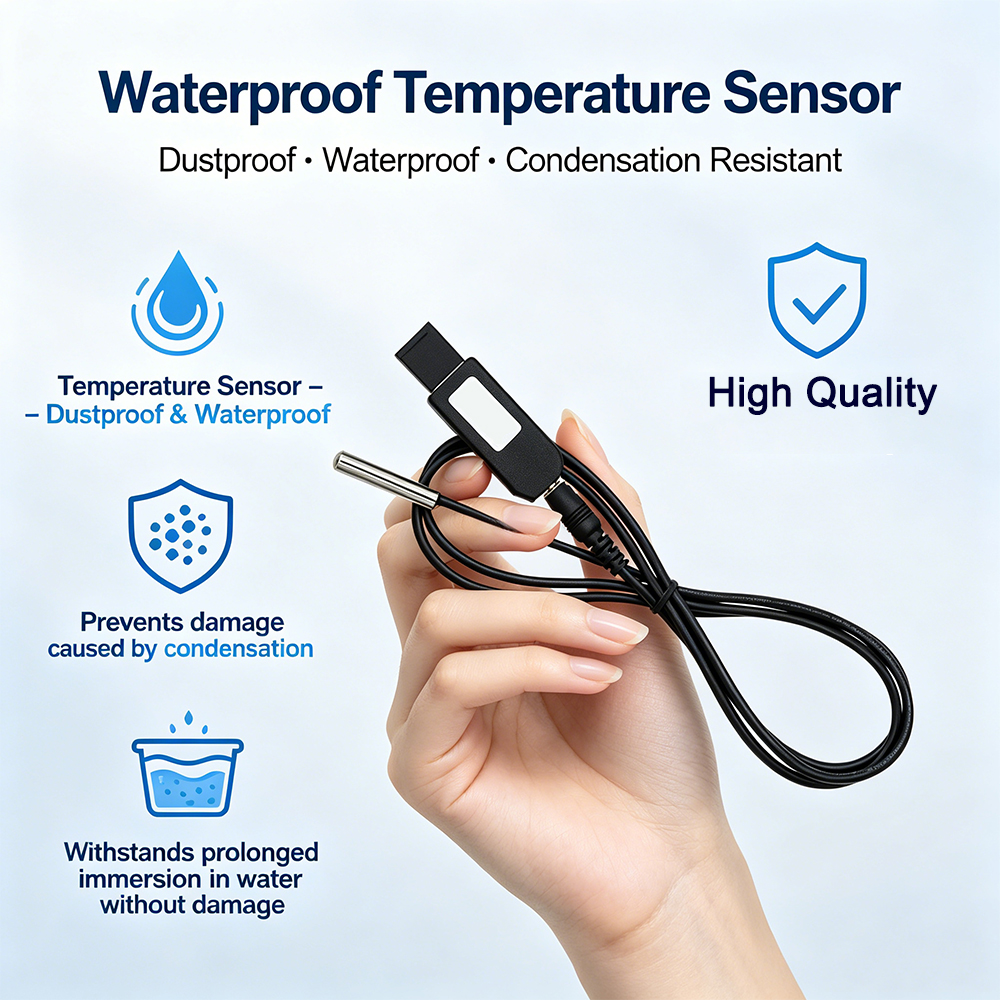 1PCS USB Temperature Sensor MO - Ds18B20 Temperature Sensor reseña y precio