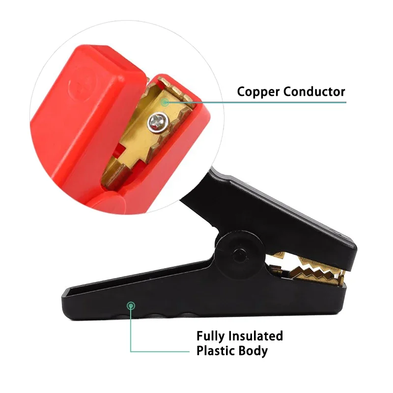 2/3/10 Pairs Battery Clip for  - Crocodile Clip Set reseña y precio
