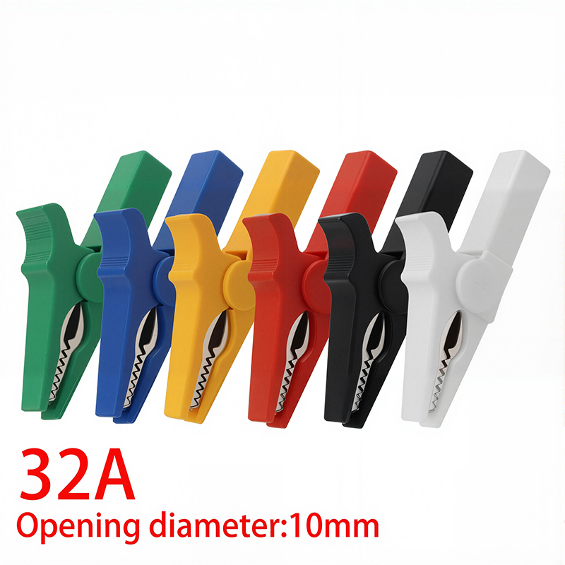 6pcs Alligator Clips 55mm Batt - Crocodile Clip Set reseña y precio