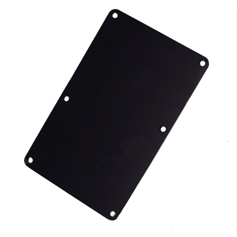 A Black Plastic 6 Screw Hole C - Diy Electric Guitar Electronics reseña y precio