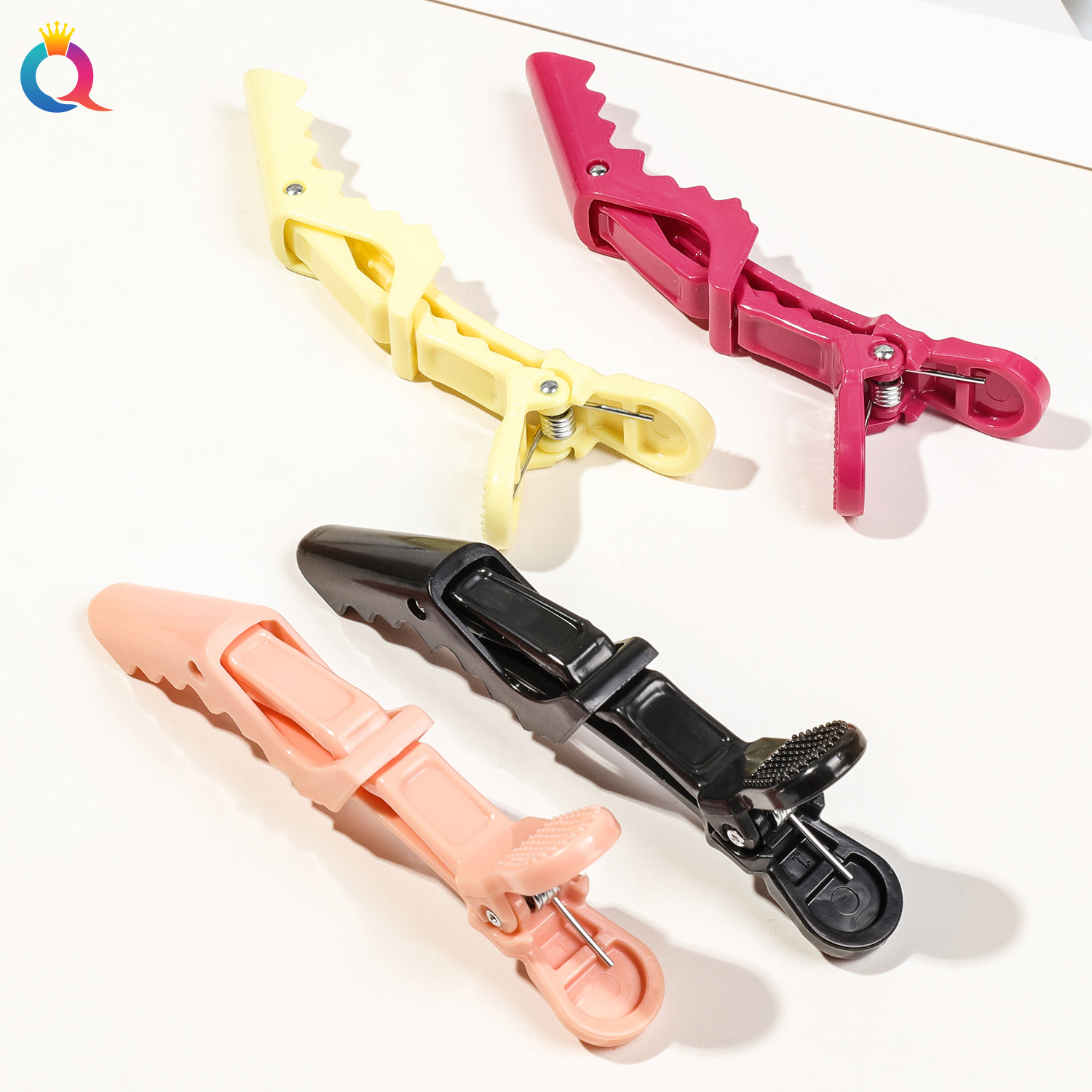 6-Piece Set of Vivid Alligator - Crocodile Clip Set reseña y precio