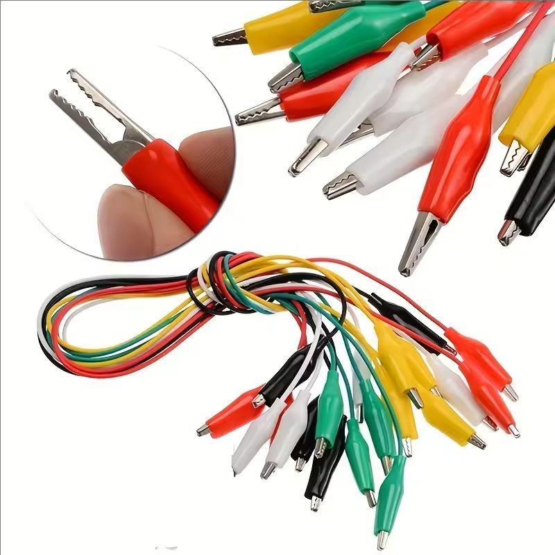 1Set / 10PCS Alligator Clips E - Crocodile Clip Set reseña y precio