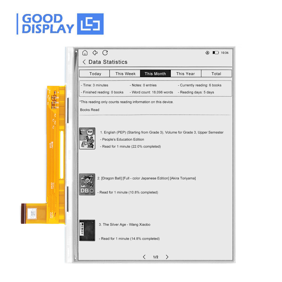 E Book Reader DIY E Ink 10.3-i - Diy Electronics Book reseña y precio