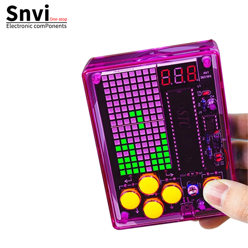 Snvi DIY Pixel Game Console Ki - Diy Electronics Kids reseña y precio