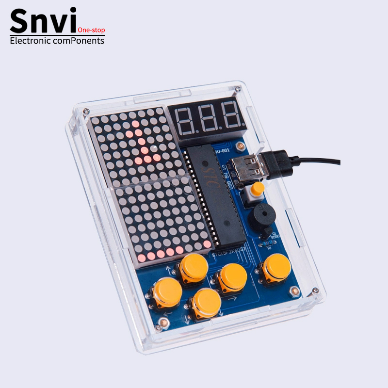 Snvi DIY Pixel Game Console Ki - Diy Electronics Kids reseña y precio