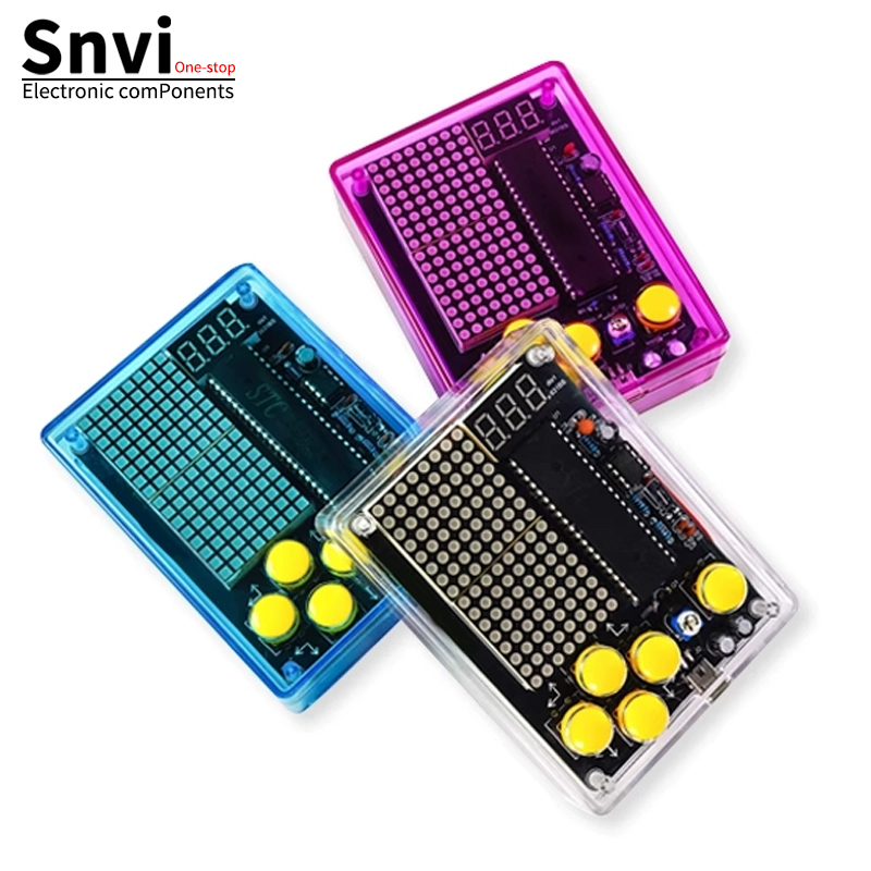 Snvi DIY Pixel Game Console Ki - Diy Electronics Kids reseña y precio