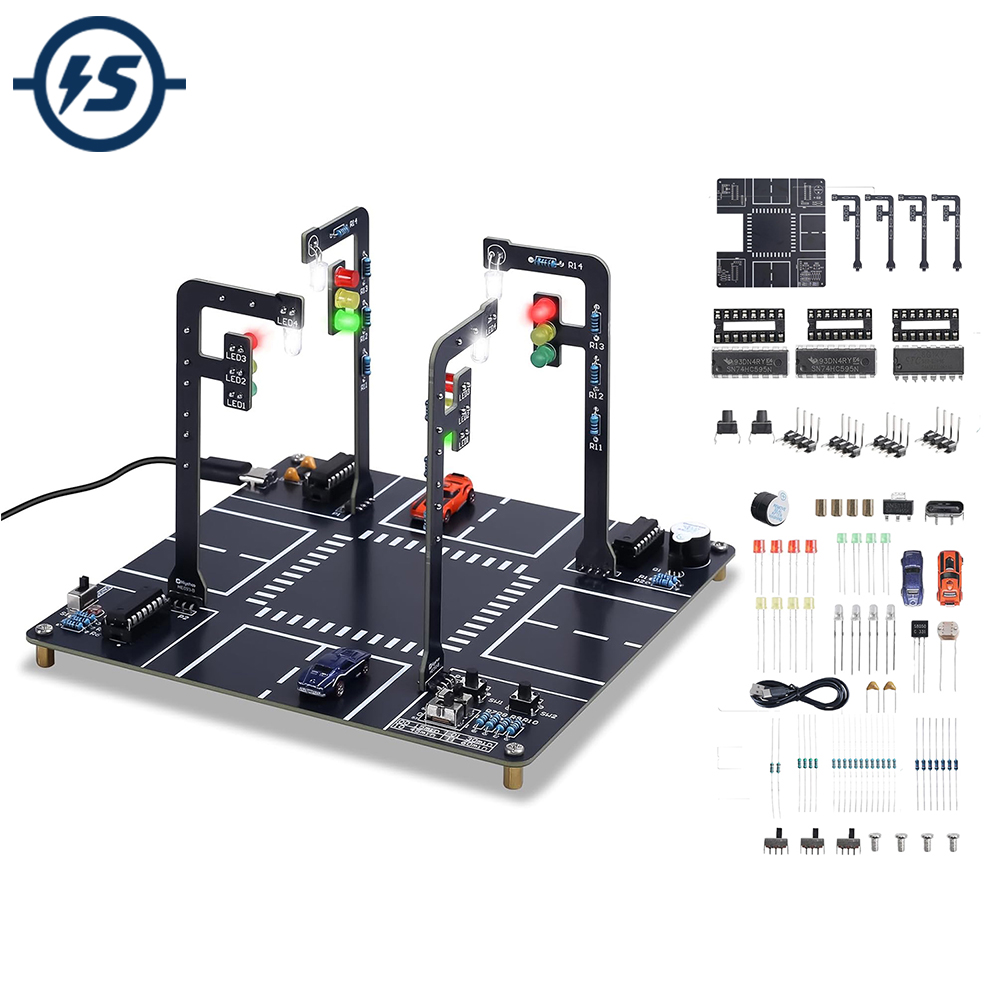 Traffic Light Simulator Kit wi - Diy Electronics Projects For Adults reseña y precio