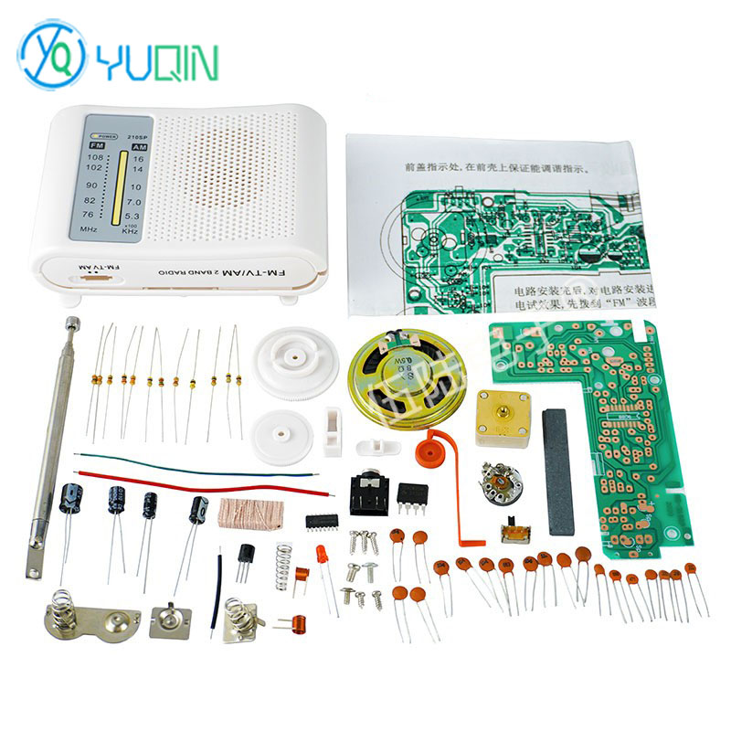 210SP AM/FM Radio Kit DIY Elec - Diy Electronics Projects For Adults reseña y precio