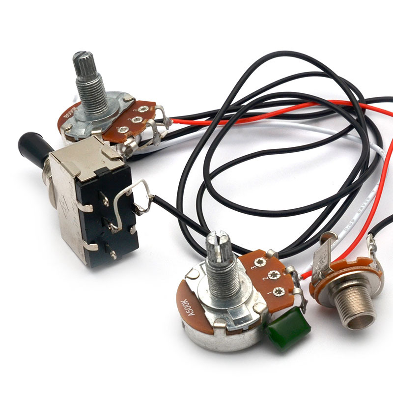 Electric Guitar Wiring Harness - Diy Electric Guitar Electronics reseña y precio