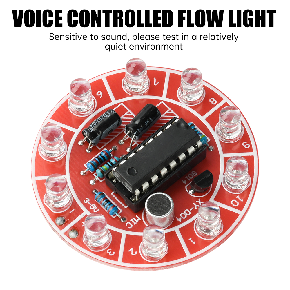 3–5V DC voice-controlled rotat - Diy Electronics Kids reseña y precio