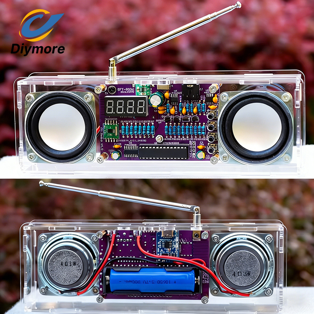 FM Radio Kit DIY Electronic wi - Diy Electronics Game reseña y precio