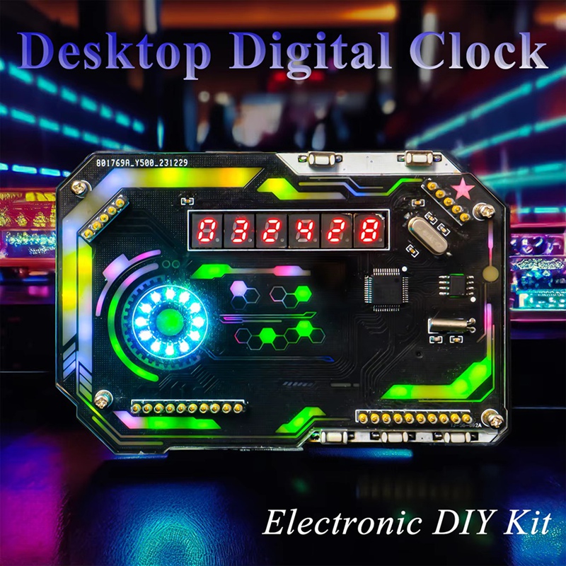 WISH Desktop Digital Clock Ele - Diy Innovative Electronics reseña y precio